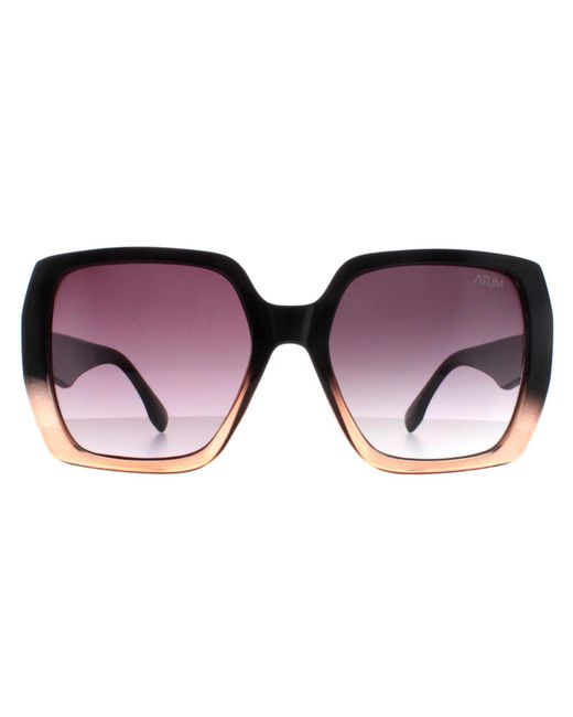 Atum Brown Square Nude Gradient Smoke Zouk