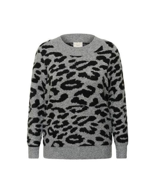 Kaffe Kcsandia Pullover in het Gray
