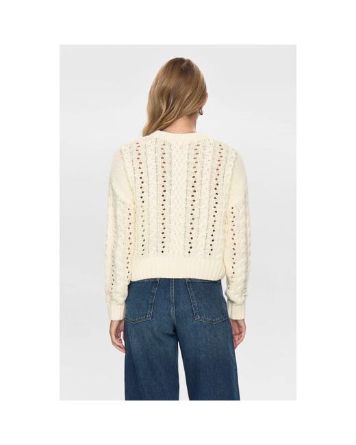 Numph Numph Nuremi Pullover 9501 Pristine in het Natural