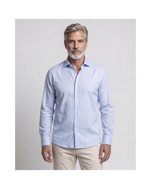 Campbell Casual Overhemd in het Blue voor heren