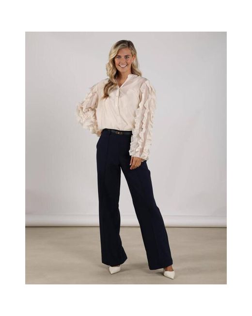 Nukus Jill Pants in het Blue
