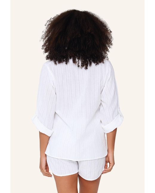 Lingadore Shortama Set in het White