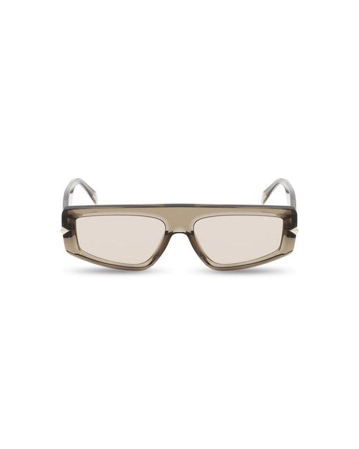 Police Metallic Brown Resin Sunglasses