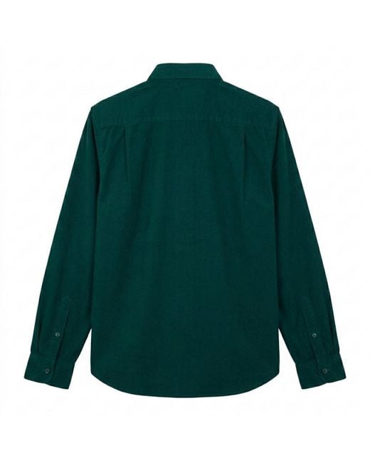 Original Penguin Normaal Overhemd (Bug Juni) in het Green voor heren