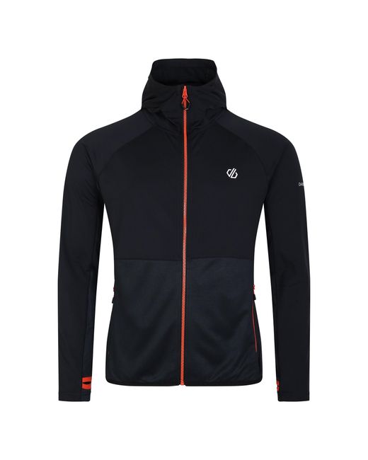 Dare 2b Black Assimlilate Ii Core Stretch Midlayer for men