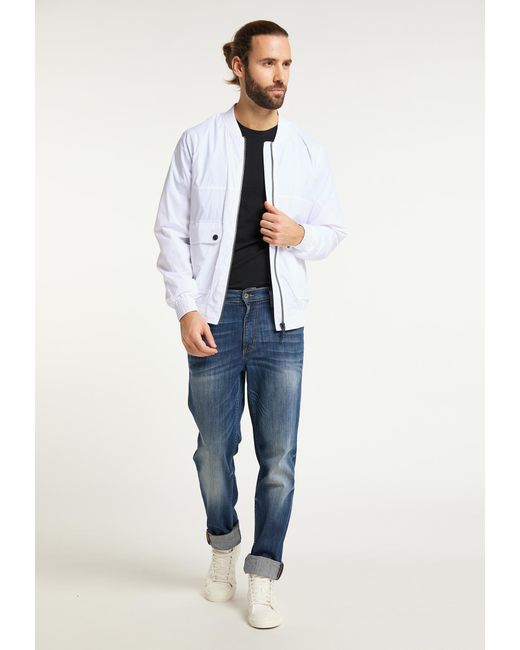 Dreimaster Blouson in het White voor heren