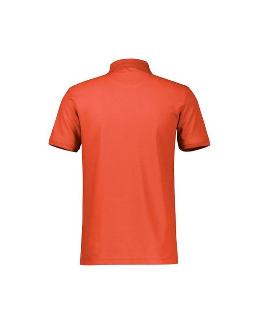 Lerros Polo Ss Koraal in het Pink voor heren