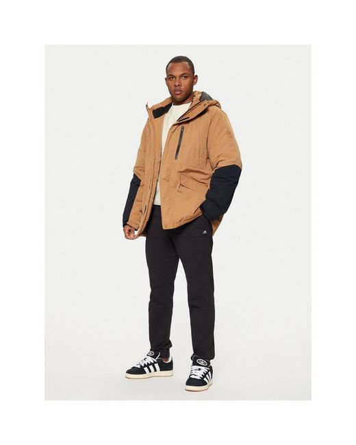 Champion Polyester Parka in het Natural voor heren