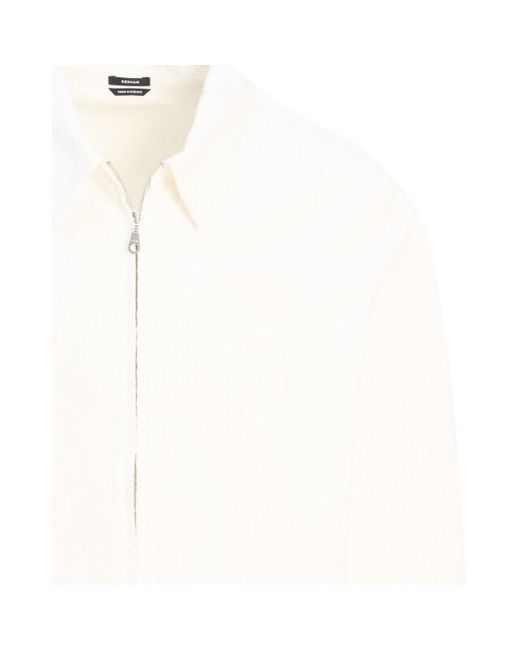 Denham Casual Overhemd in het White voor heren