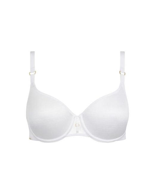 Chantelle Monogram Covering Spacer Bra in het White
