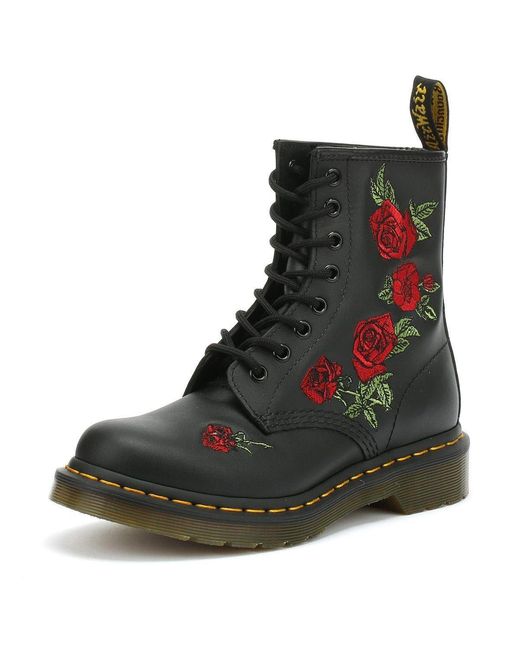 Dr. Martens Shop Voor 1460 Vonda Zwarte Laarzen in het Black