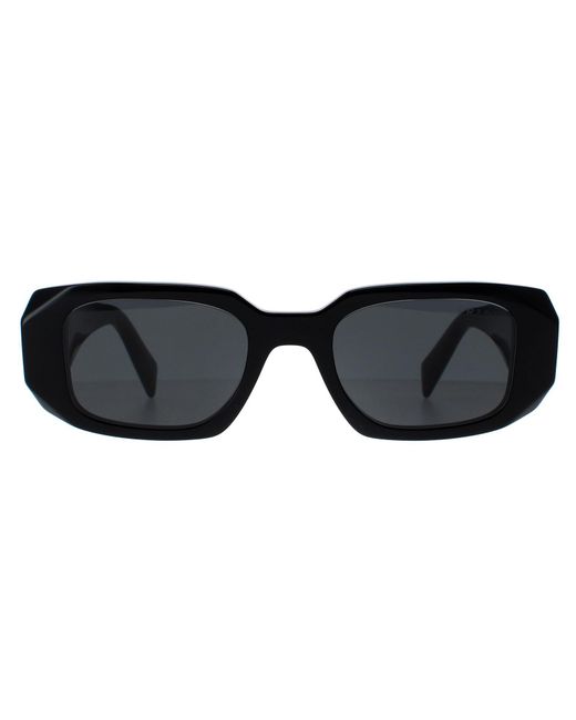Prada Black Rectangle Dark Pr17Ws