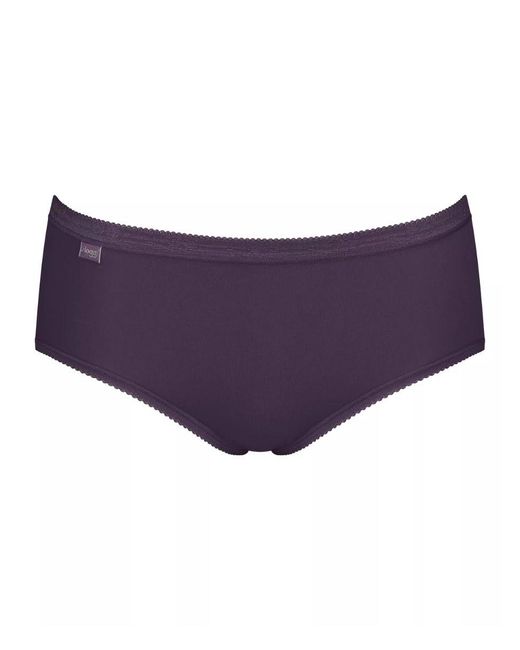 Sloggi Basic+ Midi 4-Pack Multi-Colour V016 in het Blue