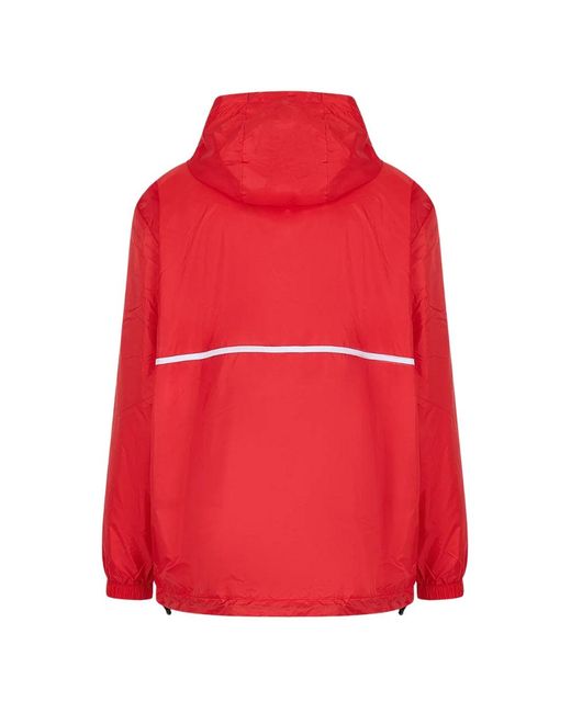 EA7 Bold Logo Capuchonjack in het Red voor heren