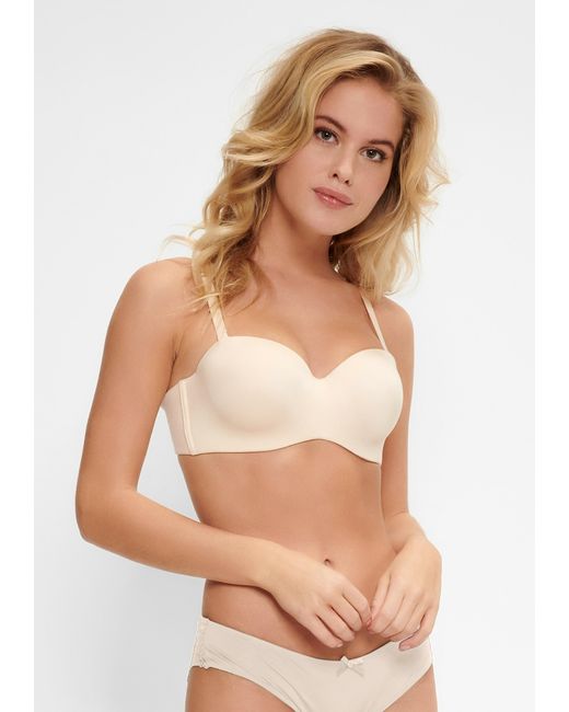 Lingadore Daily Essentials Strapless Bh Memory Foam in het White