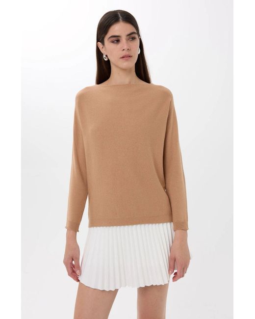Hiccup White Cozy Knitted Sweater