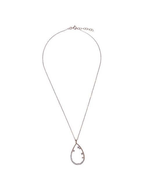 Orphelia Metallic 'Islia' 925 Sterling Chain With Pendant