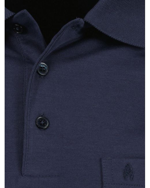RAGMAN Polo in het Blue voor heren