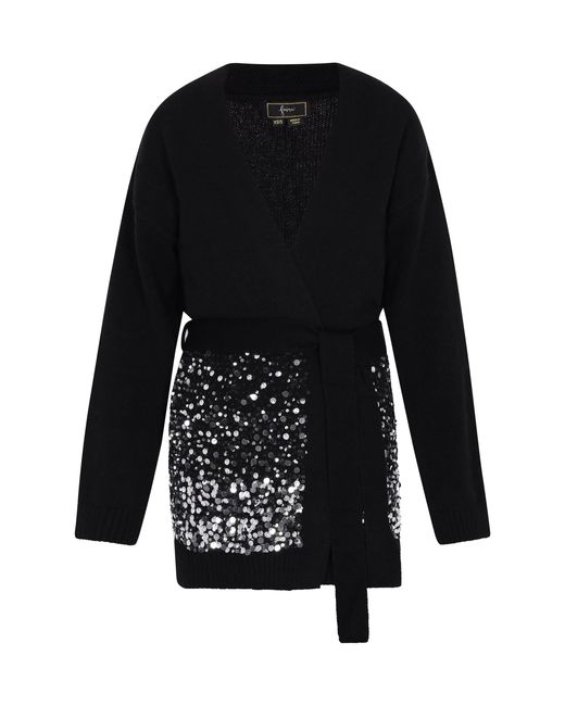 faina Vest in het Black