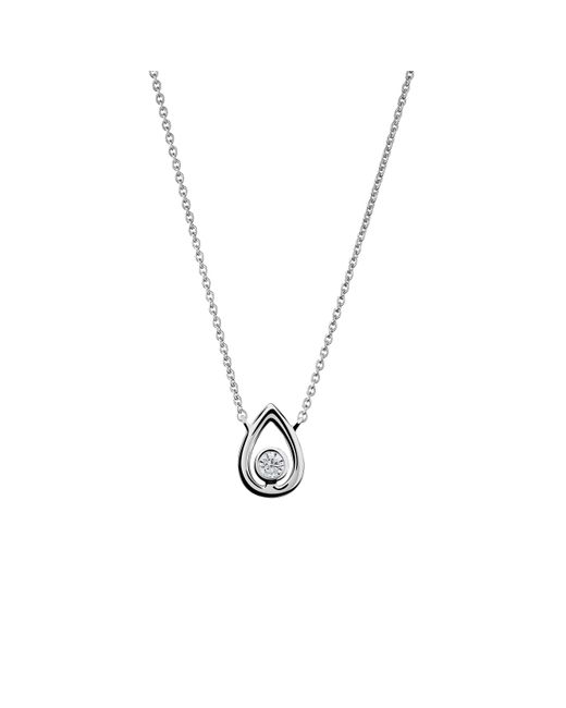 Orphelia Metallic 'Ellie' 925 Sterling Set: Necklace + Earrings