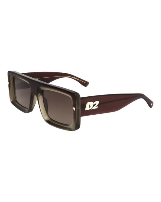 DSquared² Black D2 0141/S Xl7 Sunglasses for men