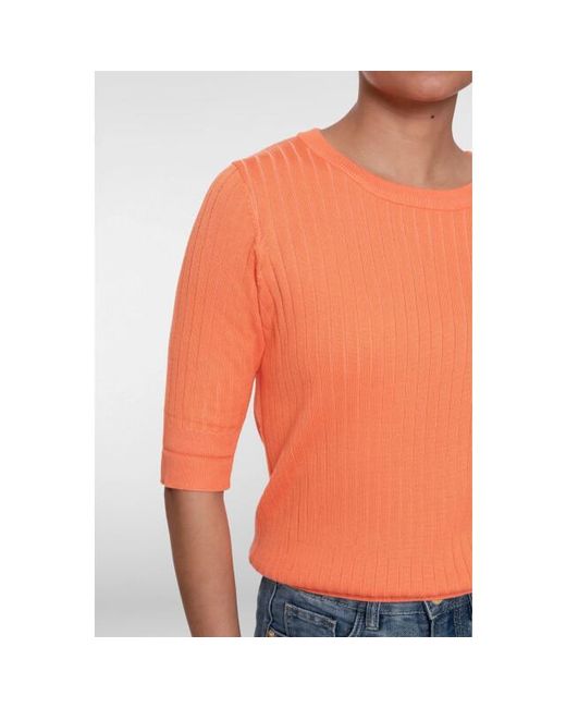 Geisha Pullover Melon in het Orange