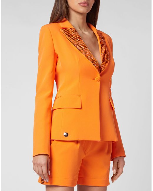 Philipp Plein Blazer in het Orange