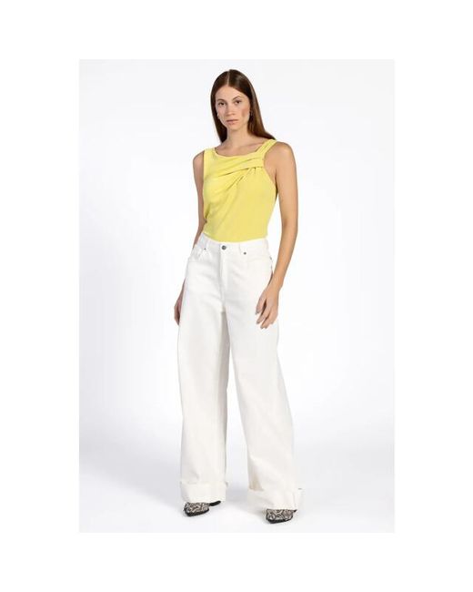 Aaiko Evelyn Top in het Metallic