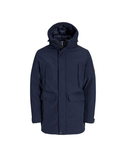 Jack & Jones Jjfinn Softshell Parka in het Blue voor heren