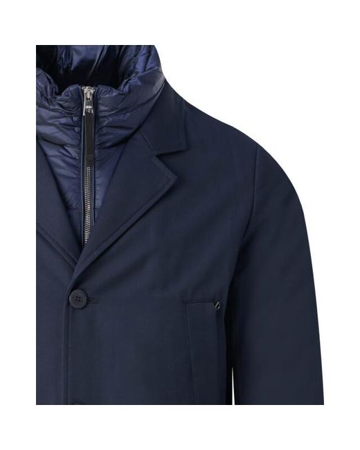 DUNO Spencer Coat in het Blue voor heren