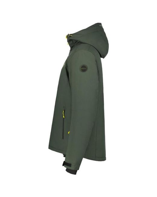 Icepeak Ski Jas in het Green voor heren