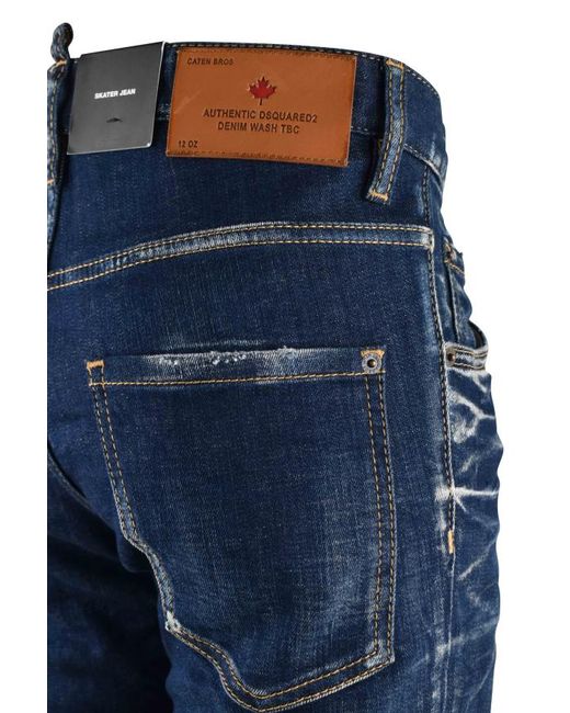 DSquared² Skater Jean in het Blue voor heren