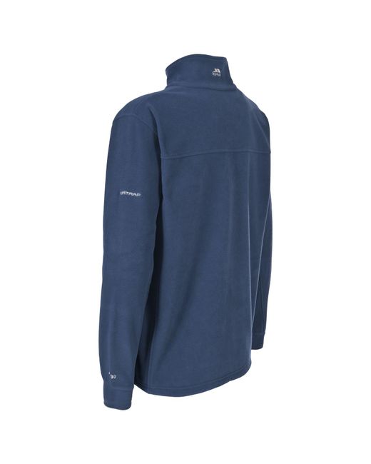 Trespass Blue Bernal Full Zip Fleece Jacket for men