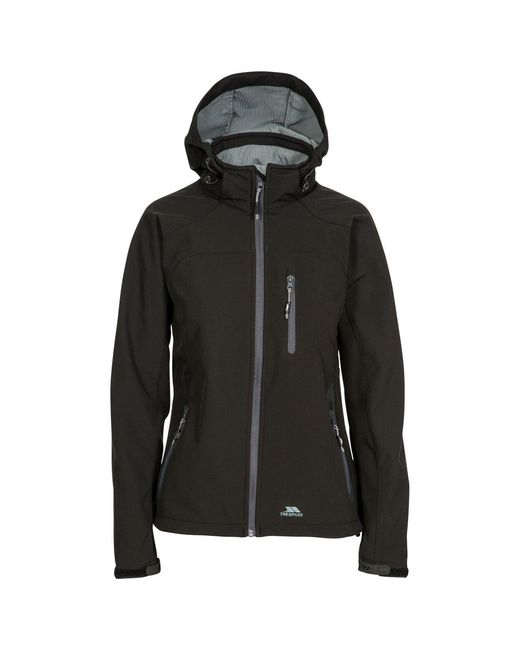 Trespass Ellison Softshell Jacket in het Black
