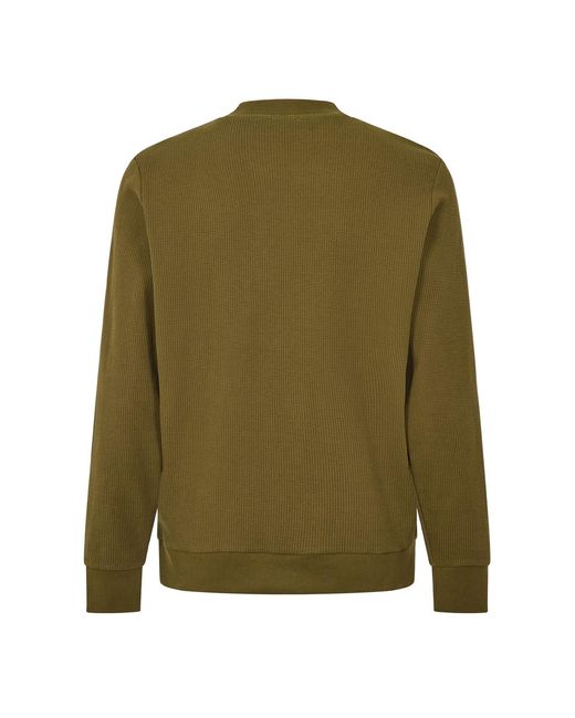 DIESEL Geribbeld Sweatshirt in het Green voor heren