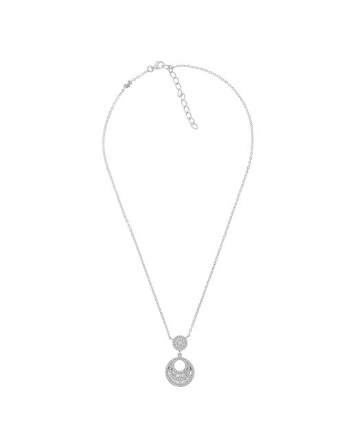 Orphelia Metallic 925 Sterling Chain With Pendant