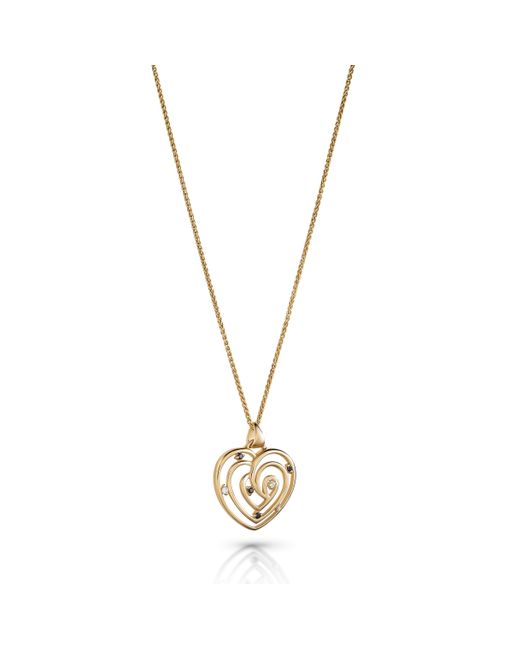 Orphelia Metallic 'Euphoria' 925 Sterling Chain With Pendant