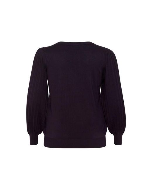 Kaffe Kcioni Knitt Pullover in het Blue