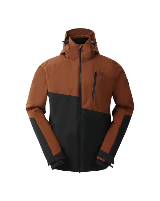 Dare 2b Brown Halfpipe Iii Ski Jacket (Dark) for men