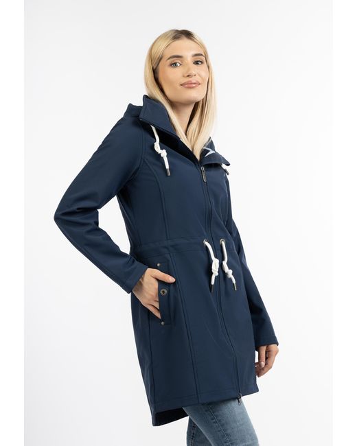Icebound Softshell Jas Marine in het Blue