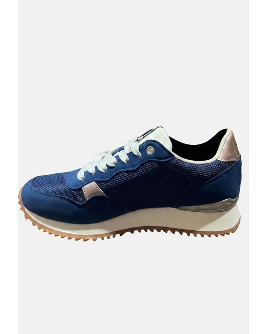 Napapijri Blue Sneakers Platform