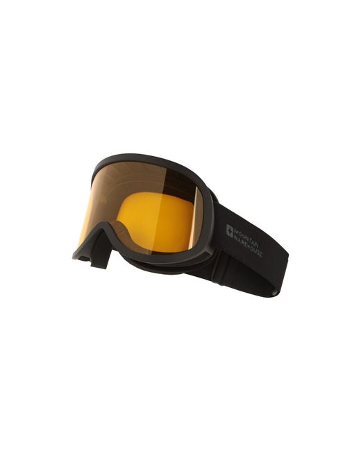 Mountain Warehouse Skibril Voor Volwassenen in het Yellow