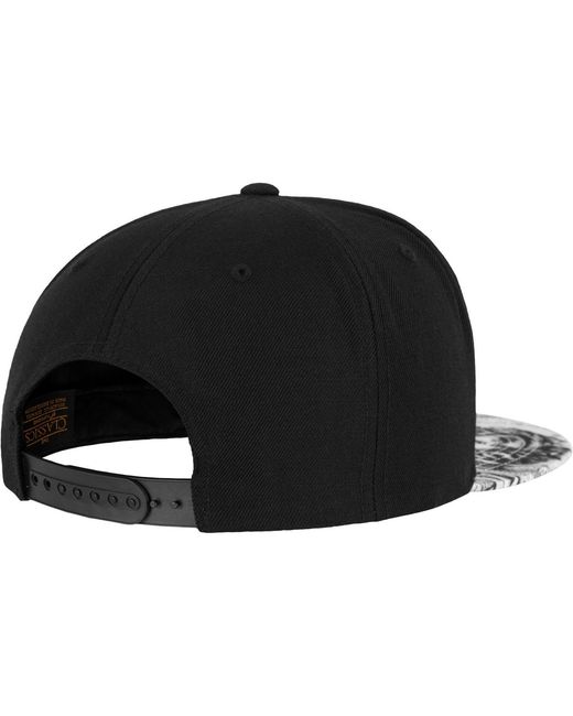 Flexfit Black Snapback Mütze /Weiß)