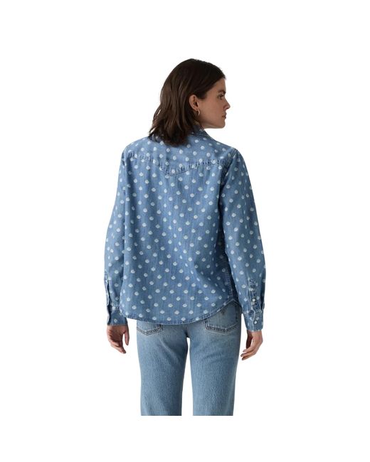 Levi's Iconisch Overshirt in het Blue