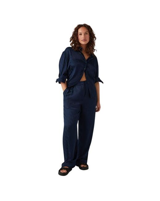 Ba&sh Moloy Pantalons Moloy Pant Bleunuit 0335 in het Blue