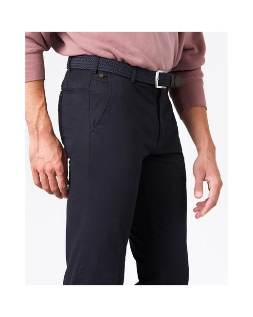 Meyer Bonn Pantalon in het Blue voor heren