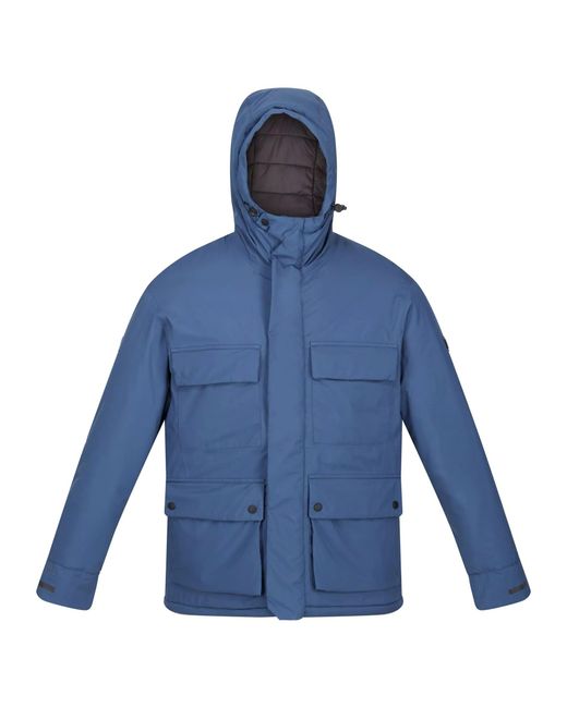 Regatta Blue Raylan Waterproof Jacket (Dark Denim) for men