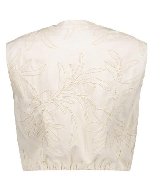 Geisha Jacket Ecru in het White
