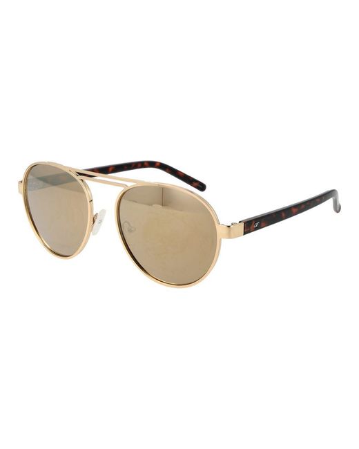 Champion Natural Gray Metal Sunglasses for men