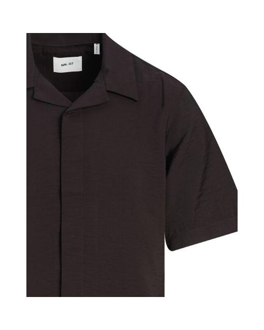 NN07 Casual Overhemd in het Black voor heren